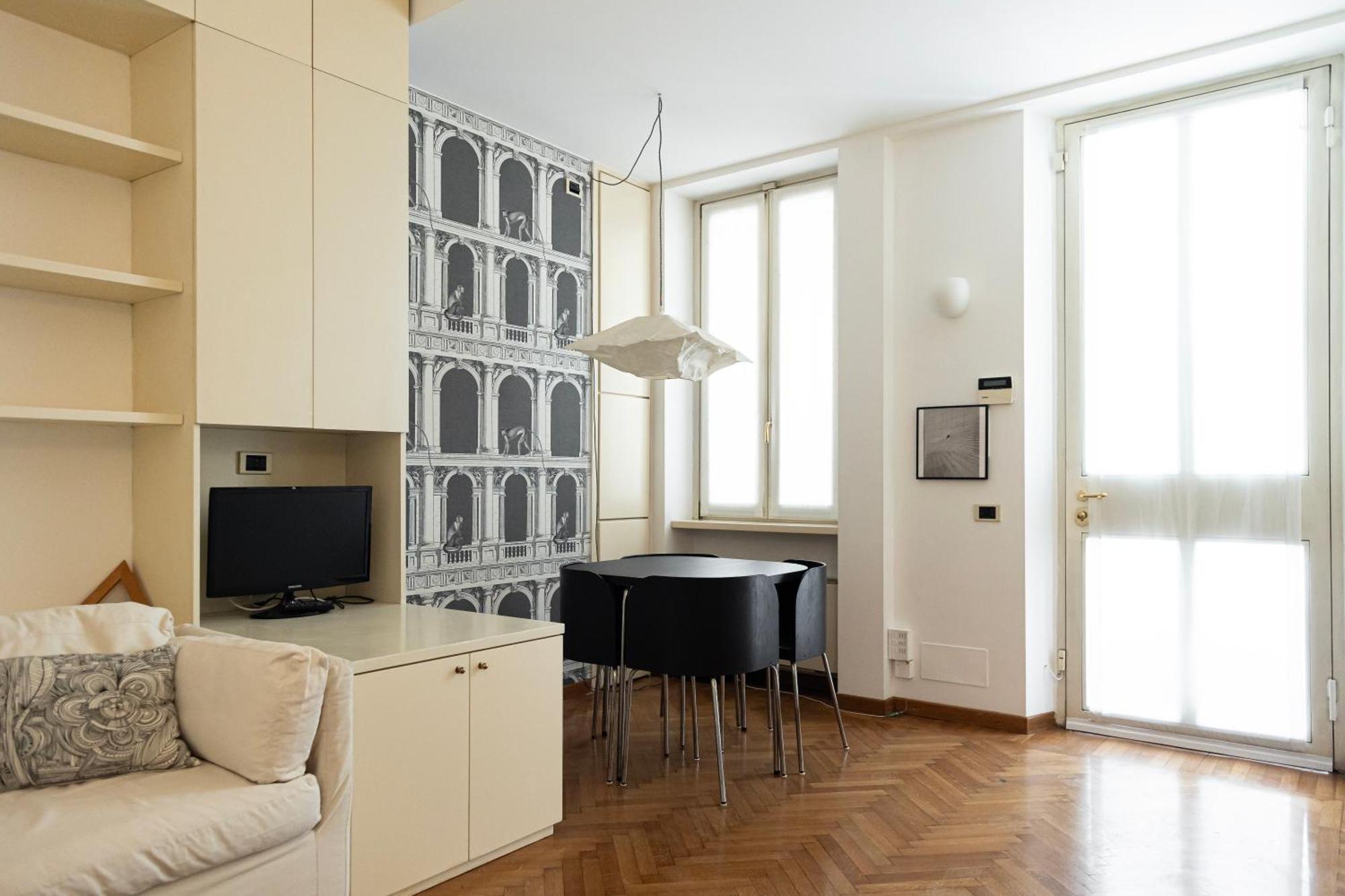 Elegante Bilocale In Montenapoleone - Brera Milán Exterior foto
